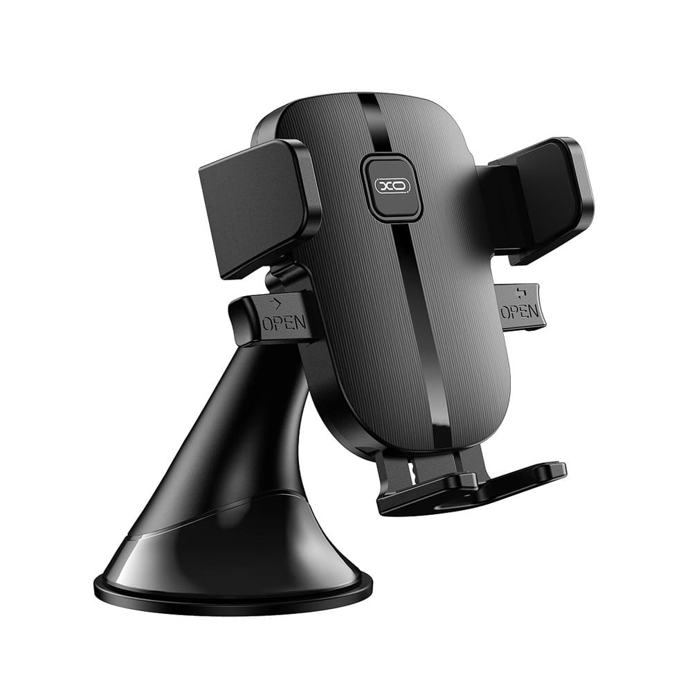 Car phone holder XO C120 with suction cup, black