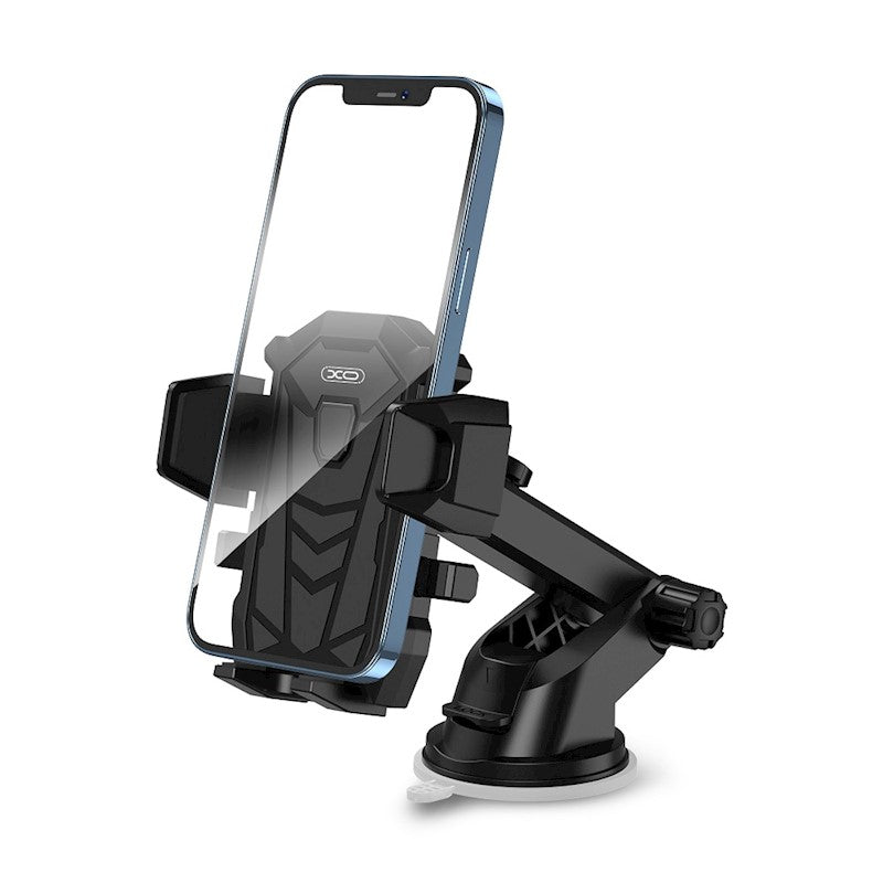XO C76 Car Phone Holder with Suction Cup (Black)